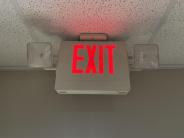 Fire Exit Sign