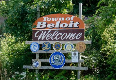 Beloit, WI Welcome Sign