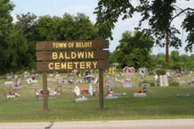 Baldwin Cemetery Sign